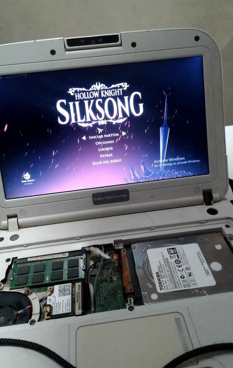DragonDaima's tweet image. Todo listo para jugar el Hollow Knight Silksong