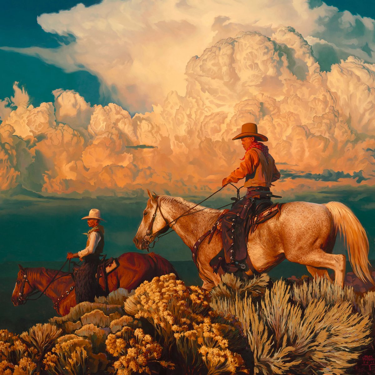 Clouds like this over all the hills near us.

Arizona Wonders, Mark Maggiori, 2019