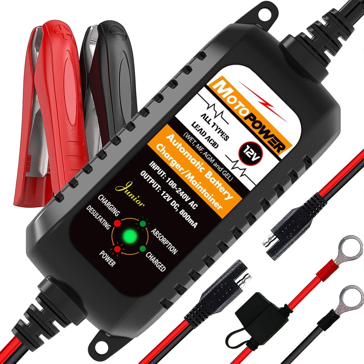 DealsQuickly's tweet image. MOTOPOWER MP00205A 12V 800mA Automatic Battery Charger, Maintainer, for $13.99

sovrn.co/mh9iw3a

#Maintainer