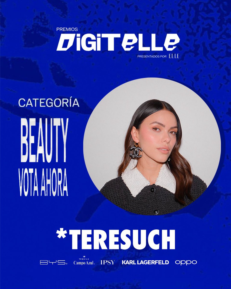 Dos talentos imparables 💫 @reginablandon y <a href="/teresuch/">Teresuch</a> están en la lista de nominadas a los premios #DigitELLE de <a href="/ELLEMexico/">ELLE México</a> ¡No olvides votar por ellas! 🗳️➡️ digitelle.mx