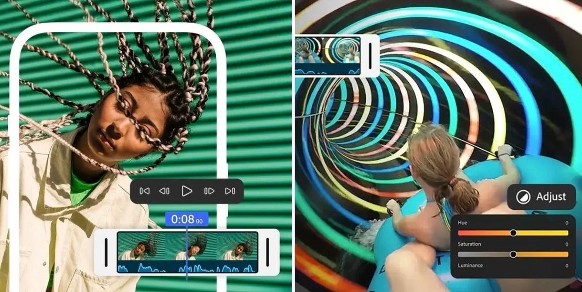 melanews's tweet image. 🎥 Novità per gli utenti Adobe Premiere Pro su iPhone: in arrivo una nuova app questo mese, più potente di Premiere Rush. Permetterà di creare video con controllo creativo, IA generativa e strumenti audio avanzati, anche da mobile.
#AdobePremierePro #VideoEditing #Mobile