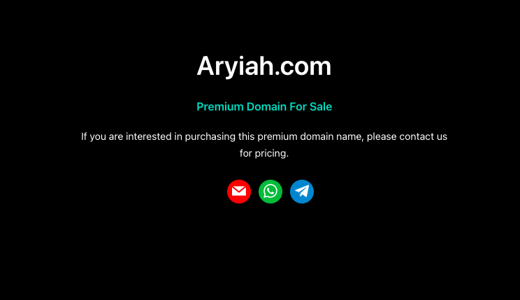 Aryiah.com

Premium Domain For Sale

If you are interested in purchasing this premium domain name, please contact us for pricing.