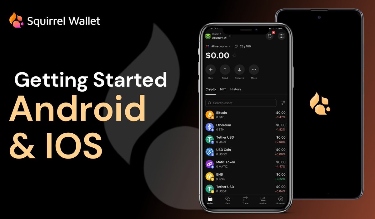 Richwa_y's tweet image. Let’s be honest — not every wallet makes sense.  
But @squirrel_wallet just *feels right*.

🧠 Logical layout
🔗 Reliable swaps  
📲 Works across devices  
🔒 Self-custody, always

If you&apos;re tired of messy dashboards —  
This is your fix.  
#SmartWallet #Web3BuiltRight