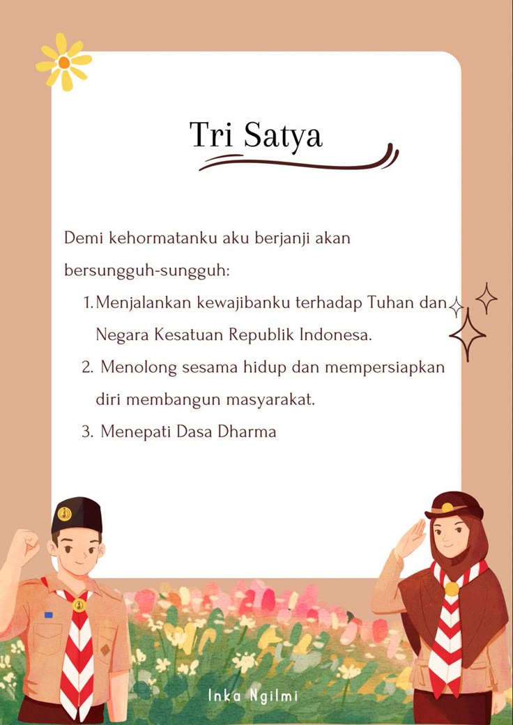 Seandainya Nadiem Makarim tahu dan paham Tri Satya dan Dasa Dharma Pramuka.