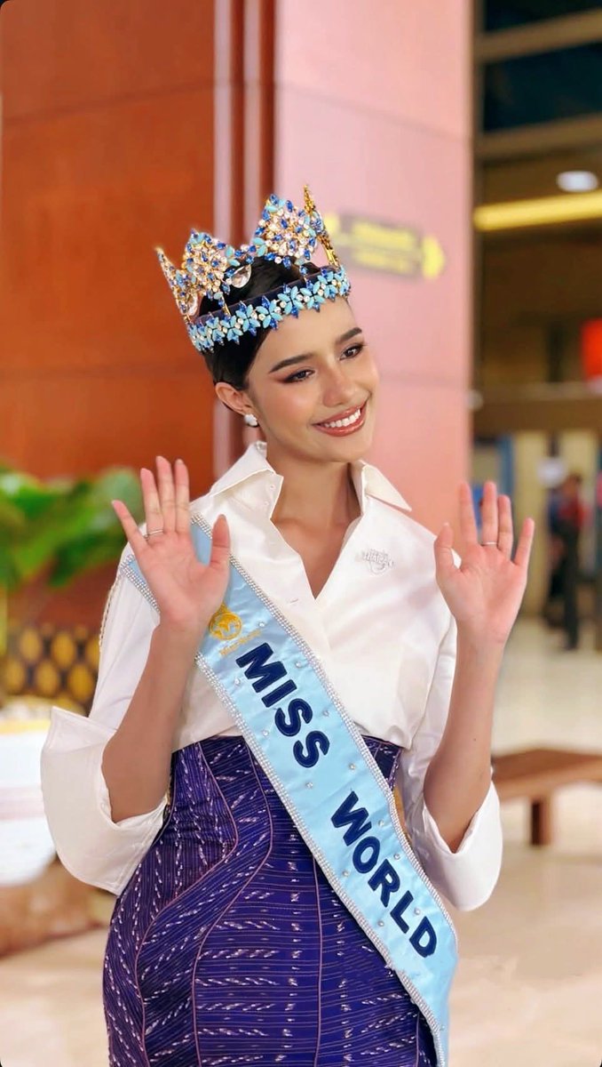 roadtomissth's tweet image. เริ่ดมาก ตัวแทนโลกต้องแบบนี้ค่ะ สาวโอปอลมิสเวิลด์ ซอฟต์พาวเวอร์เรนเจอร์ตัวจริง #MissWorld2025 #MissWorld #AmazingThailand