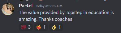 CoachDBA's tweet image. This is what I enjoy most, and this is what @topstep is all about. 

Learning, growing, and becoming better! 🙏

Much better to learn in a safer environment instead of risking your own account.