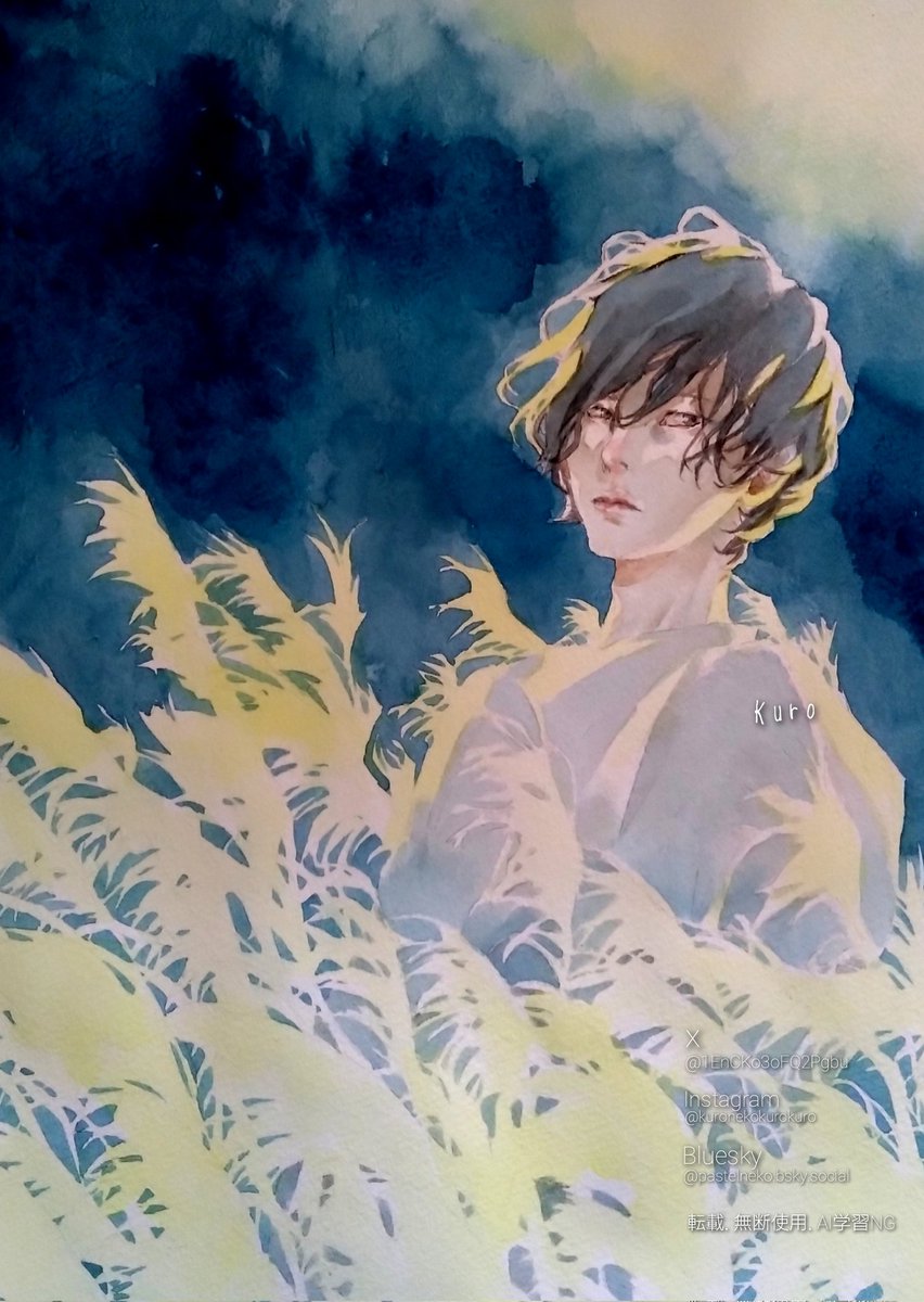 ススキ

秋の花のリクエスト5枚目
 #創作男子  #透明水彩