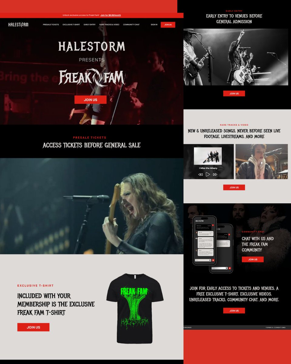 apexure's tweet image. For our client Chorus | Music Industry

Built on Unbounce → Click-Through Landing Page
 Designed to warm visitors → build trust → drive action!
✅ Clear headline
✅ Persuasive copy
✅ Engaging visuals
✅ Bold CTA

Not for leads. For intent. 
#LandingPageDesign #MusicMarketing