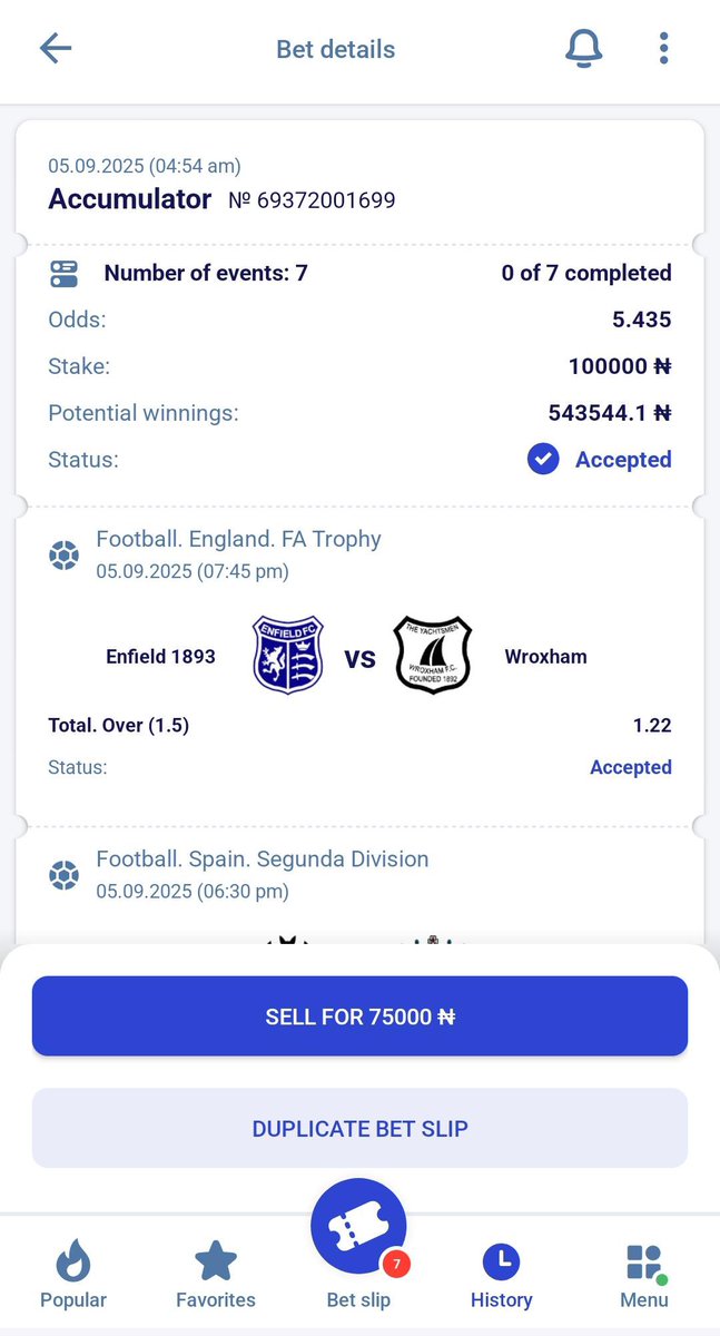 π Daddy Fernandes π π³π¬π²π½π¨π¦ (@kingkuti_) on Twitter photo Play this game on <a href="/PariPesaNigeria/">PariPesa Nigeria | Freebets | Sports betting</a>
5 odds ππ XX4GB
2 odds ππ QZ4GB
You donβt have Paripesa??? Register now with this link below ππππ
paripesa.bet/kingkuti
Promo code ππ KINGKUTI
BET RESPONSIBLE π Play this game on <a href="/PariPesaNigeria/">PariPesa Nigeria | Freebets | Sports betting</a>
5 odds ππ XX4GB
2 odds ππ QZ4GB
You donβt have Paripesa??? Register now with this link below ππππ
paripesa.bet/kingkuti
Promo code ππ KINGKUTI
BET RESPONSIBLE π