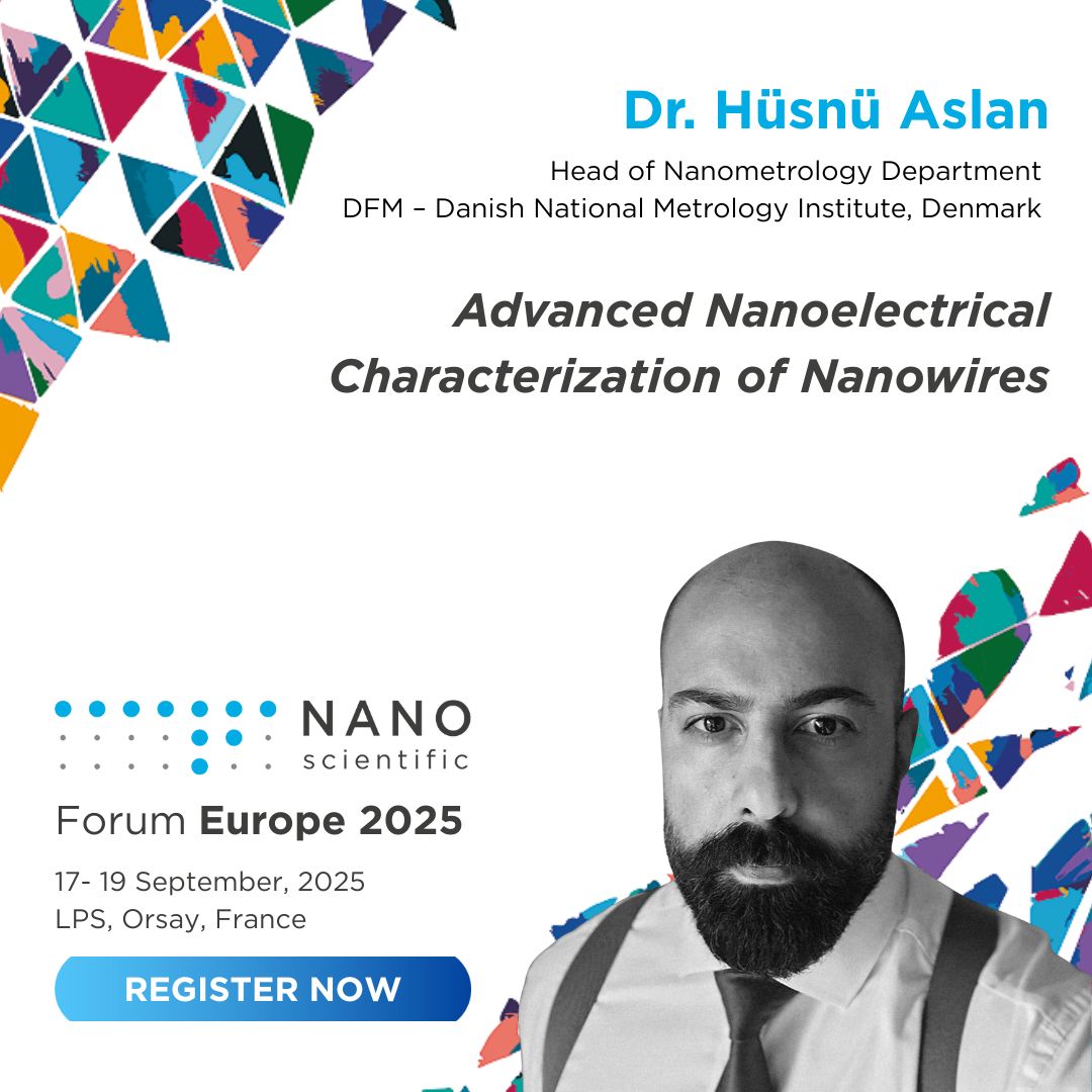 Speaker Spotlight #NSFE2025! Dr. Hüsnü Aslan showcases #AFM as multimodal platform for nanoelectrical characterization of nanowires—combining #EFM, #KPFM, #CAFM &amp; #DNM for deep structural &amp; functional insights.
Abstract: okt.to/ku1KHy
Program: okt.to/XsViac