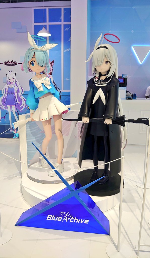 韓国ヨンサンのブルアカ公式CAFE MEMORIALで撮った写真！！！ アロナ