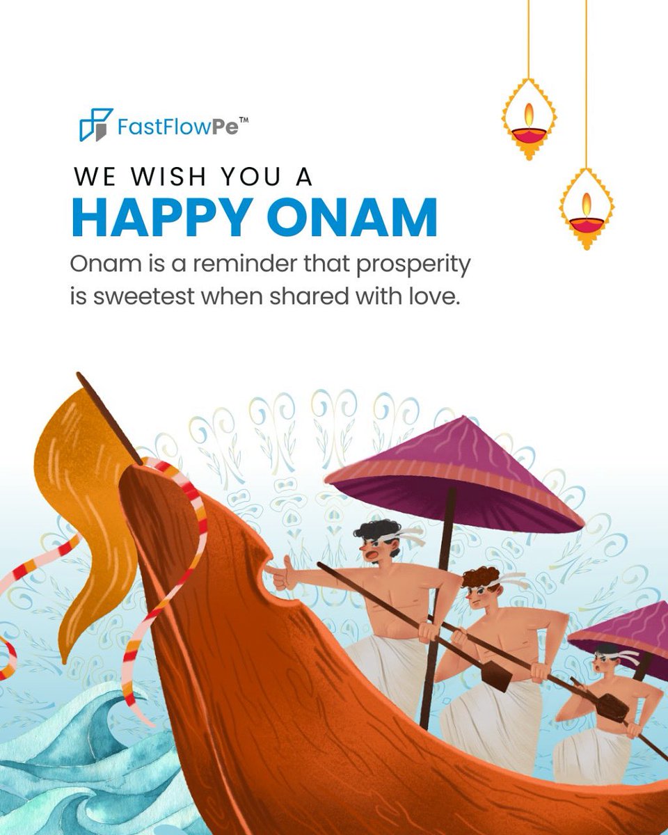 FastFlowPe's tweet photo. May the festival of Onam fill your home and heart with happiness, prosperity, and abundance 🙏 

#FastFlowPe #DigitalPayments #Fintech #OnamCelebration https://t.co/Ojj75PZeDv