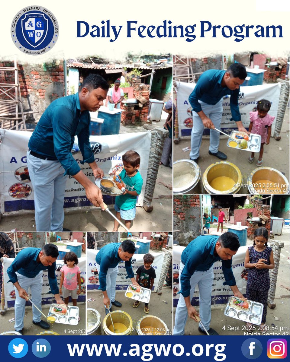 agwo_org's tweet image. At AGWO, we believe that no one should go to bed hungry. Through our Daily Feeding Program, we continue to serve nutritious meals to children and families in need, spreading smiles and hope every day. 💙

#AGWO #DailyFeedingProgram #EradicatingHunger #ServingHumanity #FoodForAll