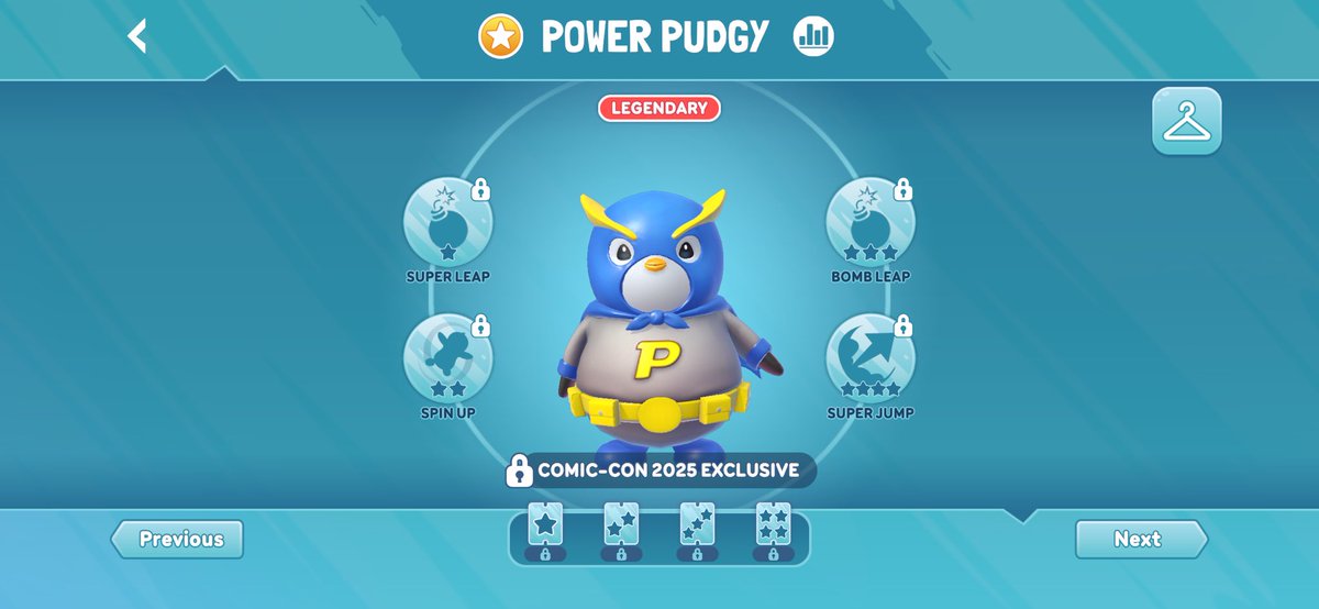 엥? 
펭구 코스튬 중 하나가 100만원이 넘는다고?!
--> 플레이영상 본 후  납득 완..(개고수주의)

너무 좋다 Power pudgy..
Comic con 2025때 뿌렸다던데
어디 얻을 방법 없나요ㅠㅠ

<a href="/PlayPudgyParty/">Pudgy Party</a> <a href="/pudgypenguins/">Pudgy Penguins</a>