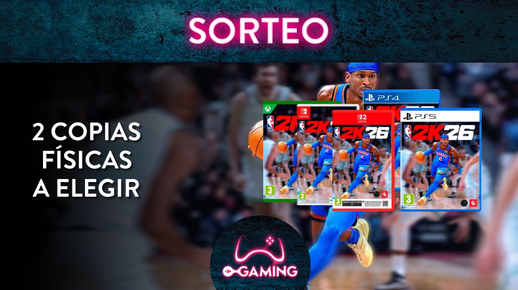 ⚠️ SORTEO ⚠️

¡Hay 2 copias físicas de #NBA2K26 plataforma a elegir para vosotros!      

✅ Haz FAV y RT
✅Comenta con el hashtag  #CarrefourConNBA2K26
✅Participa tantas veces como quieras con amigos diferentes              

¡Hasta el 07/09!🍀 SUERTE

BBLL👉