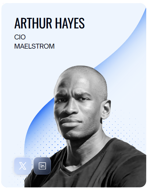 Arthur Hayes、今年のToken2049で何を語る？⚡️

BitMEX創業者の <a href="/CryptoHayes/">Arthur Hayes</a> は、ビットコイン100万ドル予測や金融市場への鋭い分析で常に注目を浴びる存在。
その一言一言が、投資家にとって市場の「シグナル」となってきました📈
そんなArthur Hayesが、今年のToken2049 Singaporeに登壇！