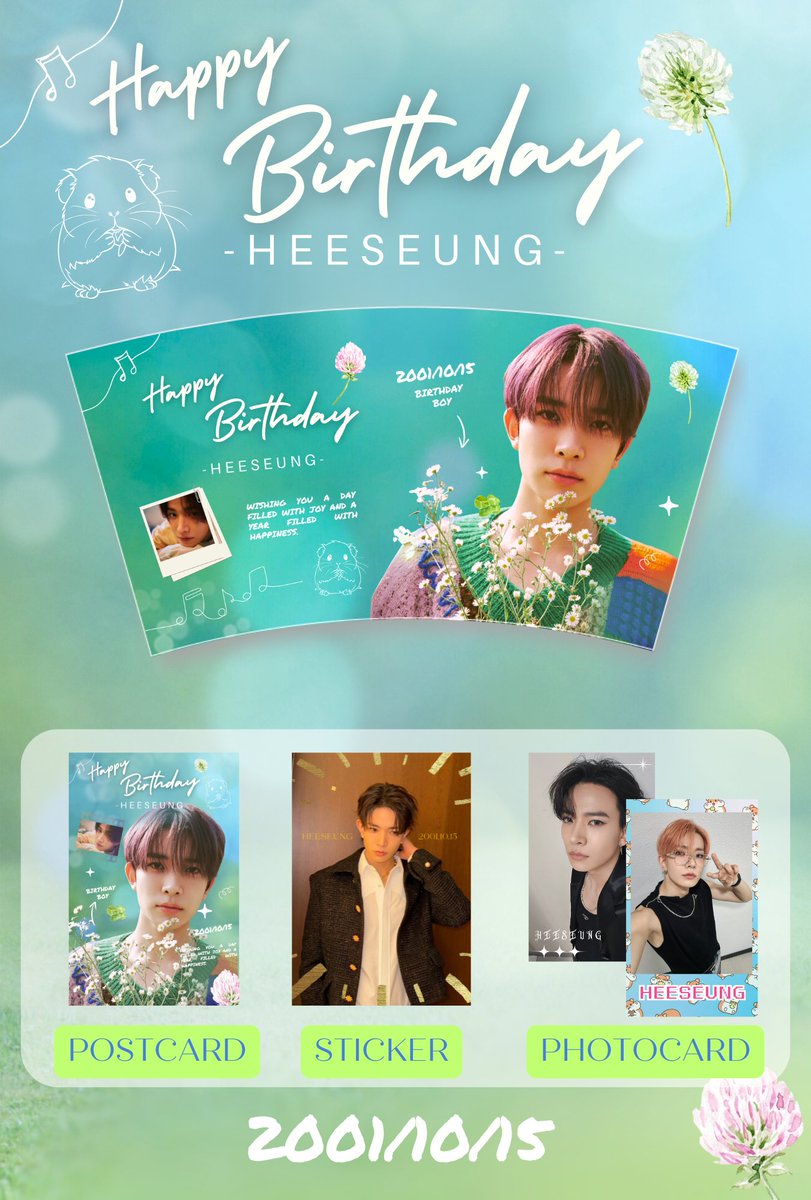 ˖᯽ ݁˖ ʜᴀᴘᴘʏ ʜᴇᴇꜱᴇᴜɴɢ ᴅᴀʏ ˖᯽ ݁˖

🎂10/15

配布店舗様募集中！
開催希望店舗様がいらっしゃいましたら下記公式LINEまでお願いします.ᐟ.ᐟ

lin.ee/1Zp9gnX

イベントの運営はこちらにお任せしております.ᐟ
#희승 #HEESEUNG #ヒスン 
#엔하이픈 #ENHYPEN