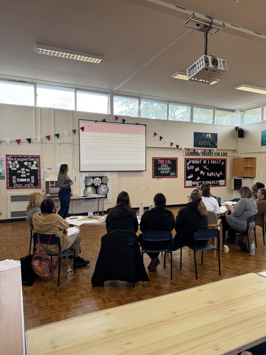 CarleyJames12's tweet photo. Started the year leading an inset exploring how to support more of our KS2 writers to achieve GDS. The response from the team was fantastic and I can’t wait to see them putting into practice. https://t.co/iXthWGc8EK