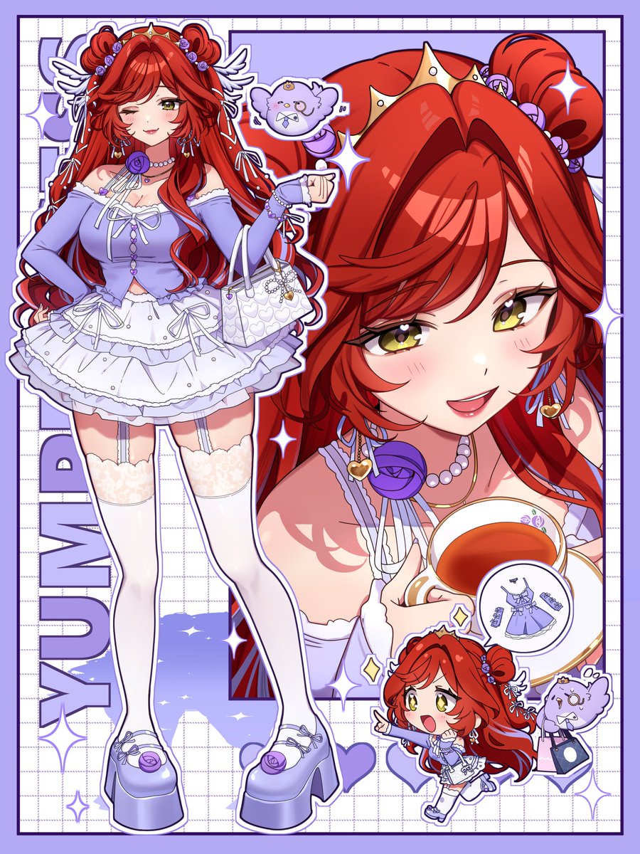 Commission for Yumprincess 💜👑(<a href="/YumprincessElle/">Yumprincess 💜👑 VA | VTUBER</a>)
#yumprincessart #VGenComm