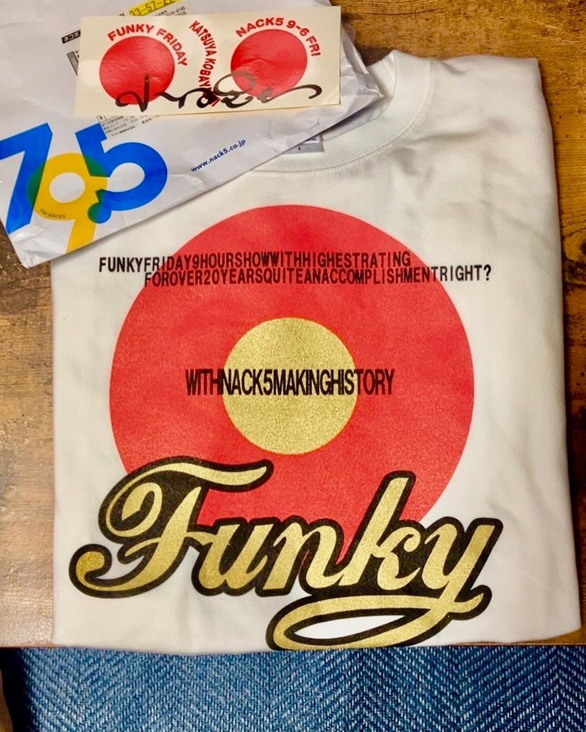 NACK5 ファンキーフライデーTシャツ 最値下げ】NACK5ファンキー