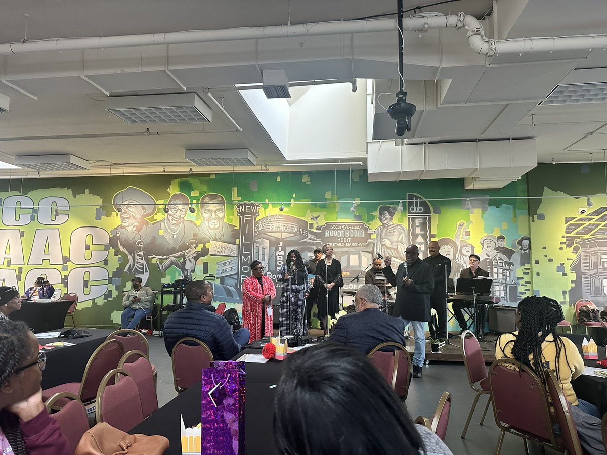 Great to see Rev. Dr. Amos Brown at the SF Alliance of Black School Educators as well as many Black educators. Glad to be in support of the brilliant minds of our <a href="/SFUnified/">SF public schools</a> students, their families and their <a href="/uesf/">UESF</a> educators!