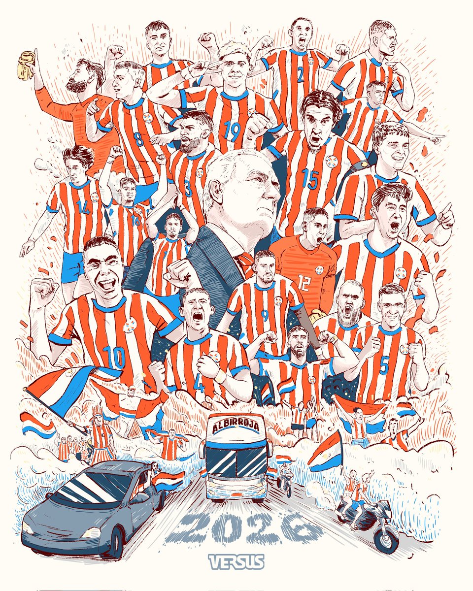 chrisperezz7's tweet photo. Los héroes malditos... 🥹🇵🇾 https://t.co/9iwizxaaG1