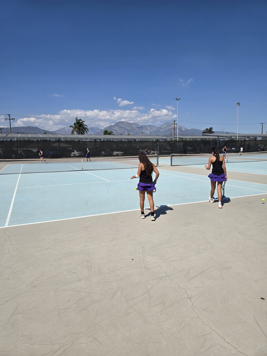 Rancho Girls Tennis wins again vs Montclair - V 13-5, JV 7-2! next match Monday vs Poly Riverside - Go Cougars! 
<a href="/RanchoHSCougars/">Principal Aikens</a> <a href="/MrRobertSanch/">RCHS Athletics & Activities</a> <a href="/sports_rchs/">RCHS Sports</a> <a href="/asbRCHS/">RCHS ASB</a> <a href="/RchsBstrs/">RCHS Cougar Boosters</a> <a href="/RchsStore/">RCHS Student Store</a>