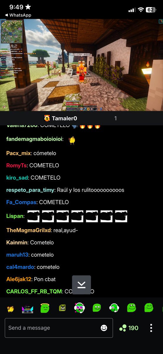Magma estamos infectando a la comunidad de pollo