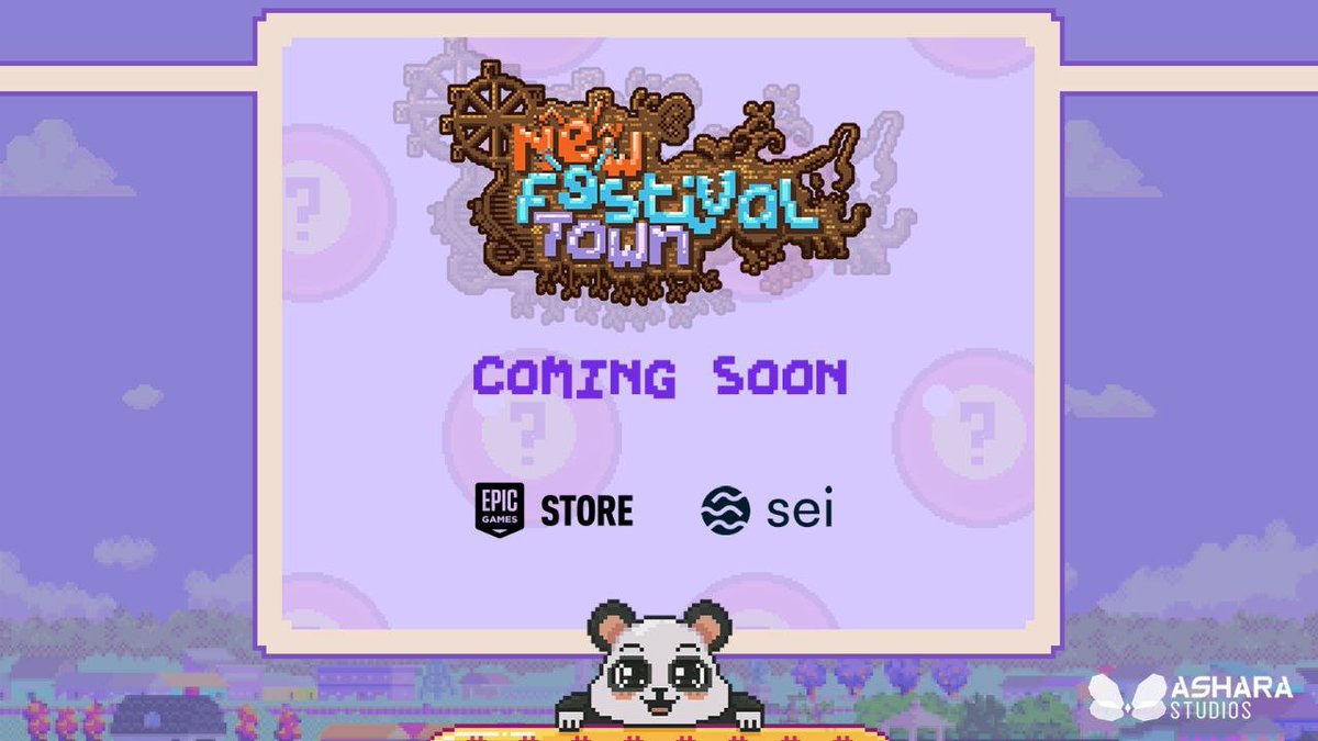 Get ready, PC gamers! New Festival Town is officially coming to the Epic Store. Your digital pet awaits on a bigger stage. 🎮 #EpicStore