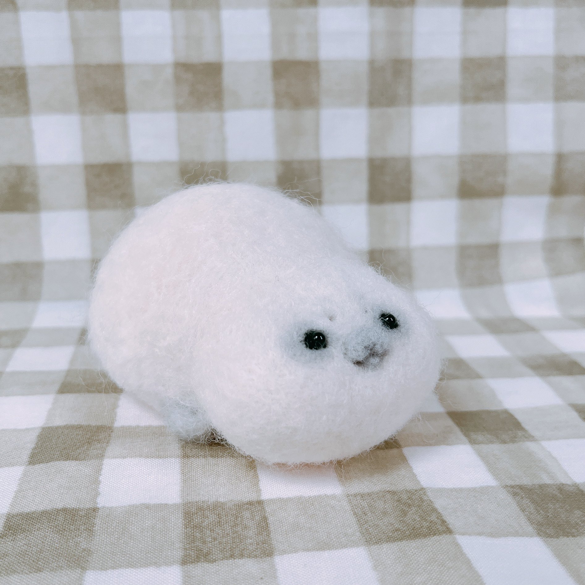 ✿羊毛フェルト✿メル様✿ふわふわうさぎさん✿アザラシくん✿ペンギンくん…他✿ ✿羊毛フェルト✿メル様✿ふわふわうさぎさん✿アザラシくん