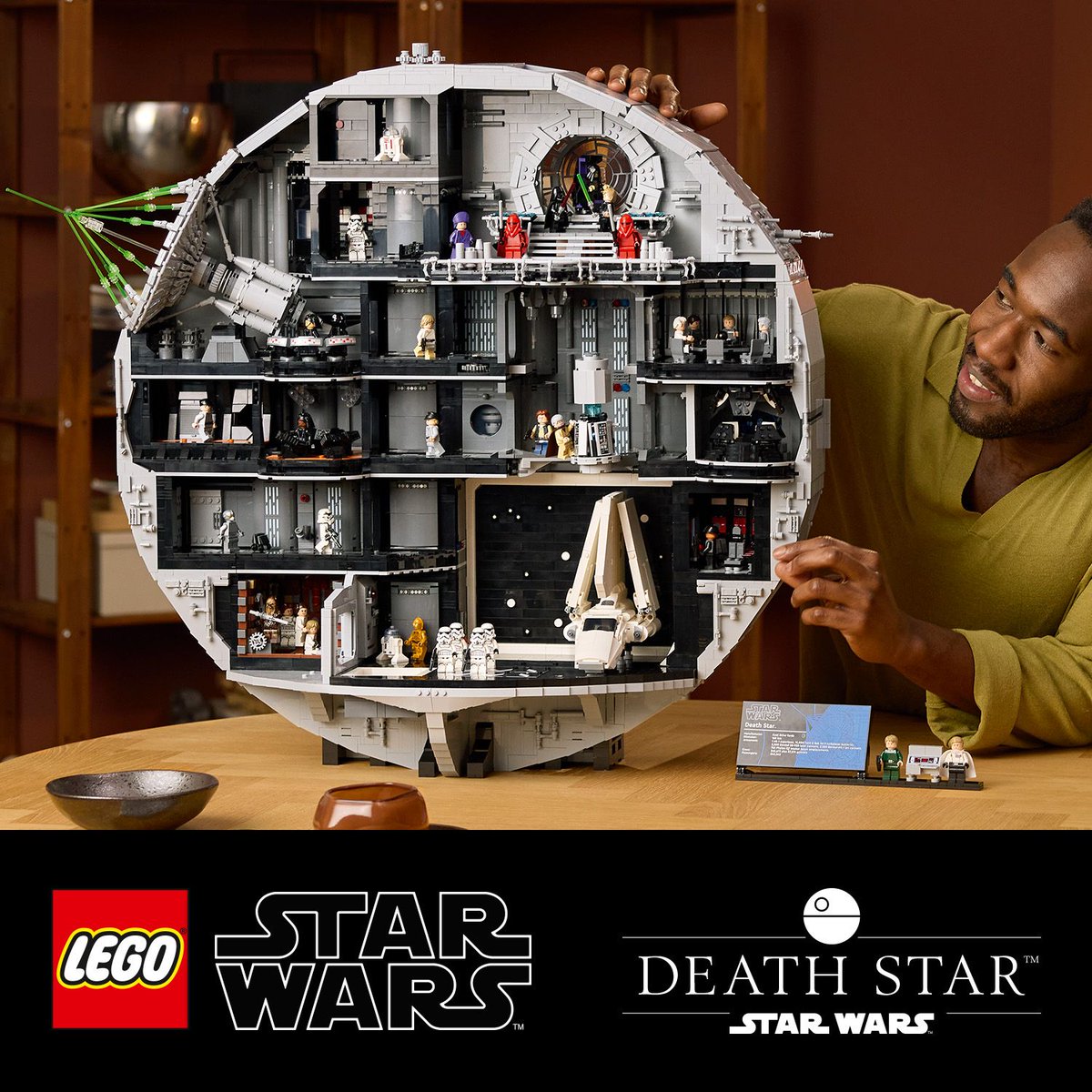 レゴ　スター・ウォーズ　デス・スター特大プレミアムポスター LEGO Star Wars Death Star Supersize Premium Print Insiders Reward
