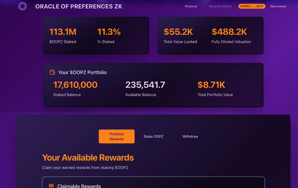 🚨 URGENT ACTION REQUIRED 🚨

DEADLINE: SEPT 9 - DON'T GET LEFT BEHIND

We rebuilt our entire staking infrastructure because our stakers deserve MORE.

#projectupdates

THE NUMBERS DON'T LIE (Just 3 weeks):
💰 4,566 onchain payouts executed
📊 >4,700 responses collected
💸 $416