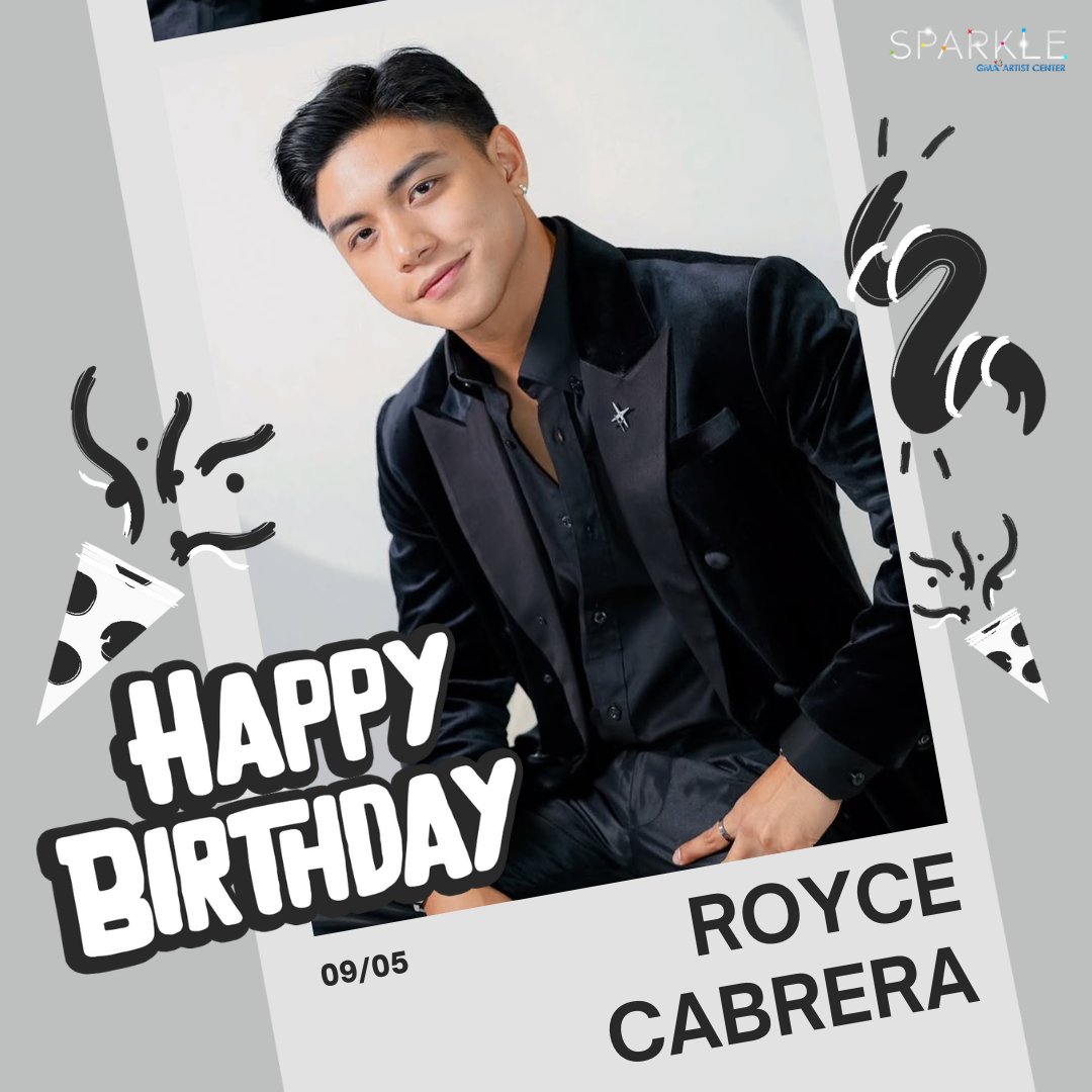 Sparkle_GMA's tweet image. Happy Birthday, Royce Cabrera ✨ May this year bring endless joy and success 🎉🎂🎈🎁

#RoyceCabrera