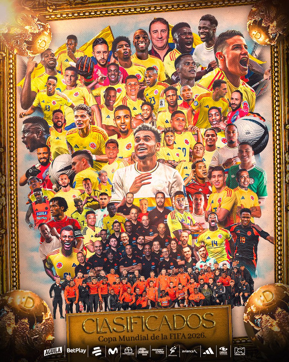 Felicidades a mi <a href="/FCFSeleccionCol/">Selección Colombia</a> volvemos al mundial ⚽️ 🇨🇴 <a href="/fifaworldcup_es/">Copa Mundial FIFA 🏆</a> #CopaMundialFIFA