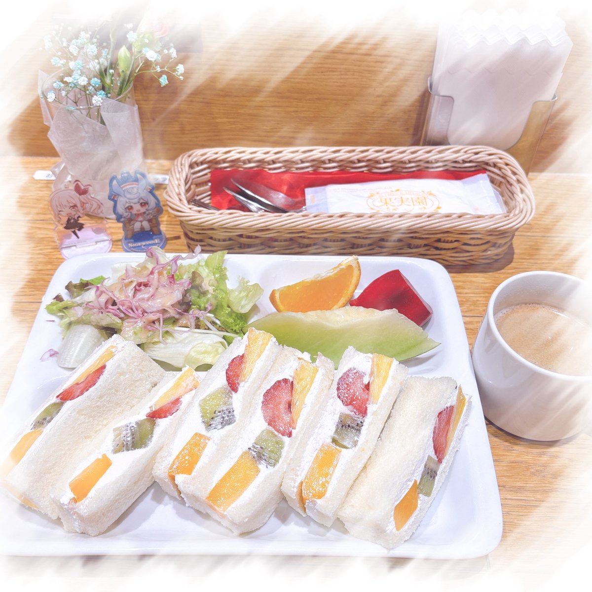 台風死にかけモーニング駆け込み部🍓