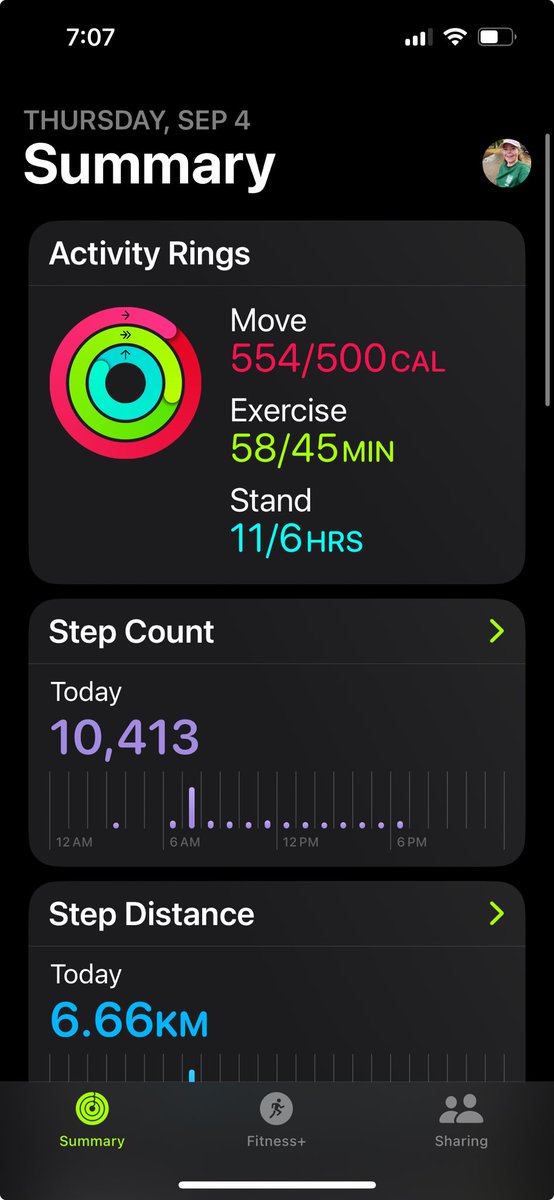 #RingsClosed #StepGoal #Win #HappyThursday