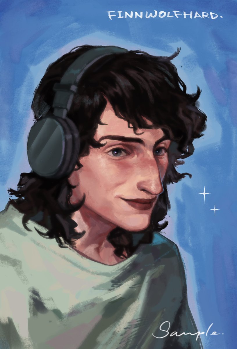 My best commission #finnwolfhard
