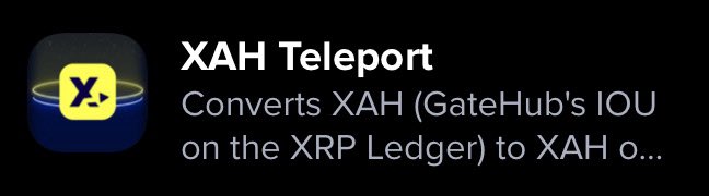 bulldawgsmedia's tweet photo. #Xahau's native bridge functionality
https://t.co/2HviZubiSN
And
https://t.co/hALZBFvk4m
Converts $XAH and $EVR (#GateHub's #IOU on the #XRP Ledger) to XAH on the Xahau #network (the native #asset) and vice versa. https://t.co/Uv9D0BZqaC