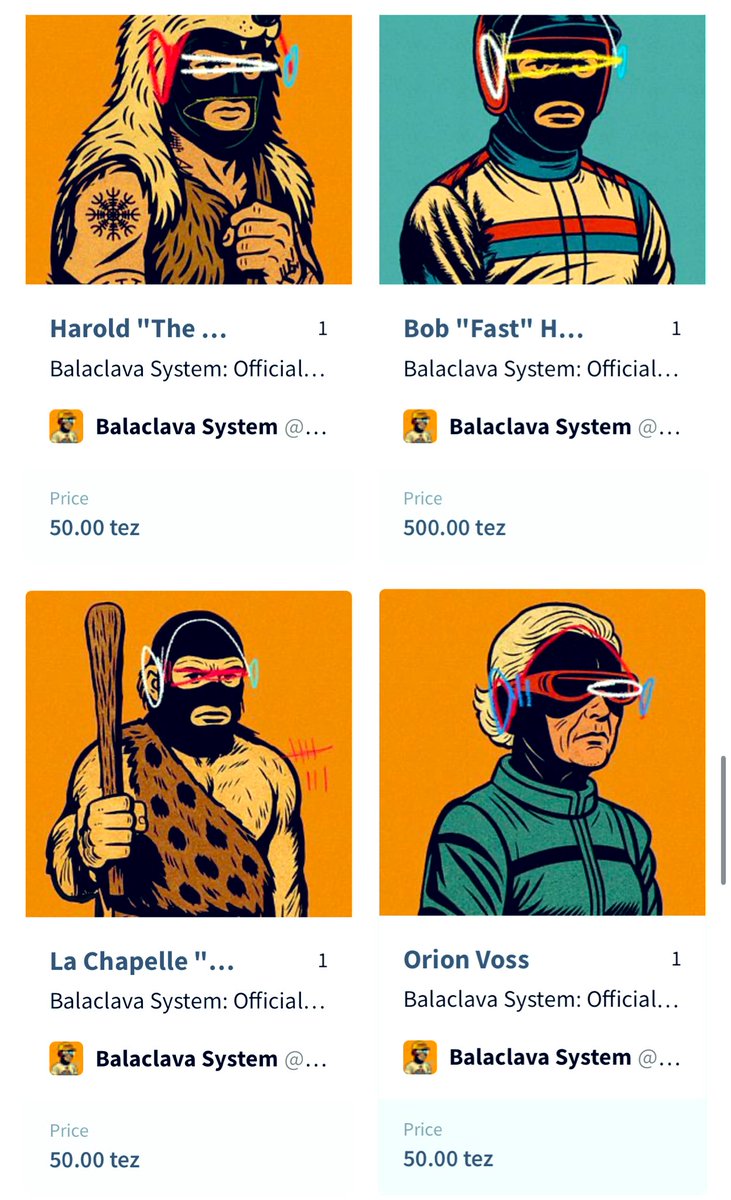 In 24h I’ll raise all my <a href="/balaclavasystem/">Balaclava System</a> NFTs prices.

Last chance to join the chaos.