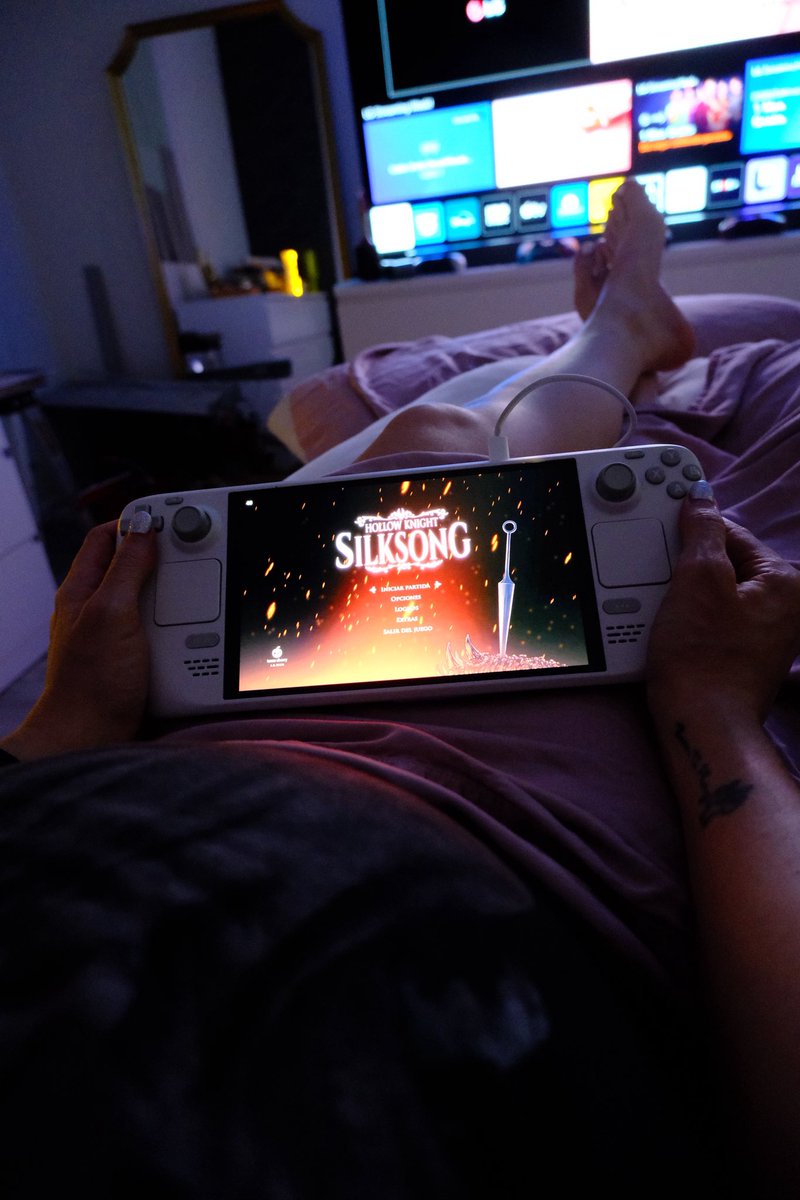 Noche de #Silksong ❤️