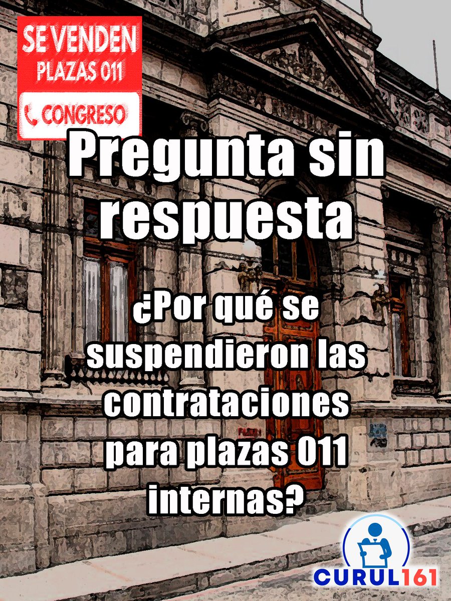 #plazasAlaVenta #Congreso lLos amigos del "presichonte" no están contentos porque ahora los contratos ofrecidos ya no serán 011 ¿Hasta cuándo seguirán en contratos temporales 022?