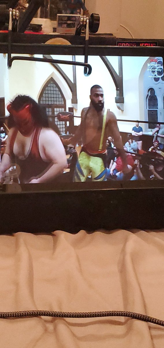 djswagerfic's tweet photo. Talk about freaking dream Match for the @HOGwrestling tag titles as the @ManeEvent 🆚 buster And the 🧠#ydnb @ThePrizeCityOG and @TheJordanOIiver #HOGPhilly https://t.co/3P34dEnt1E