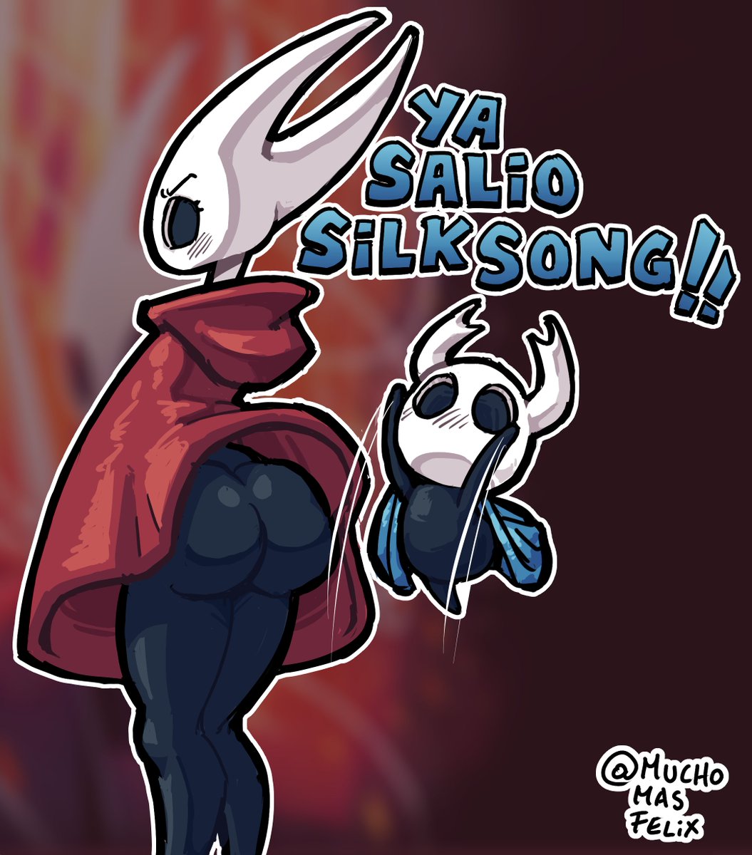 Bueno hermanos, no esperaba hacer algo dedicado a #Silksong, pero mejor lo publico antes de que pase la fecha de este hecho histórico XD

Si esto llega a ser un HitTweet, les JURO, que lo voy a animar... Pero no creo, no creo que lleguemos "¬w¬