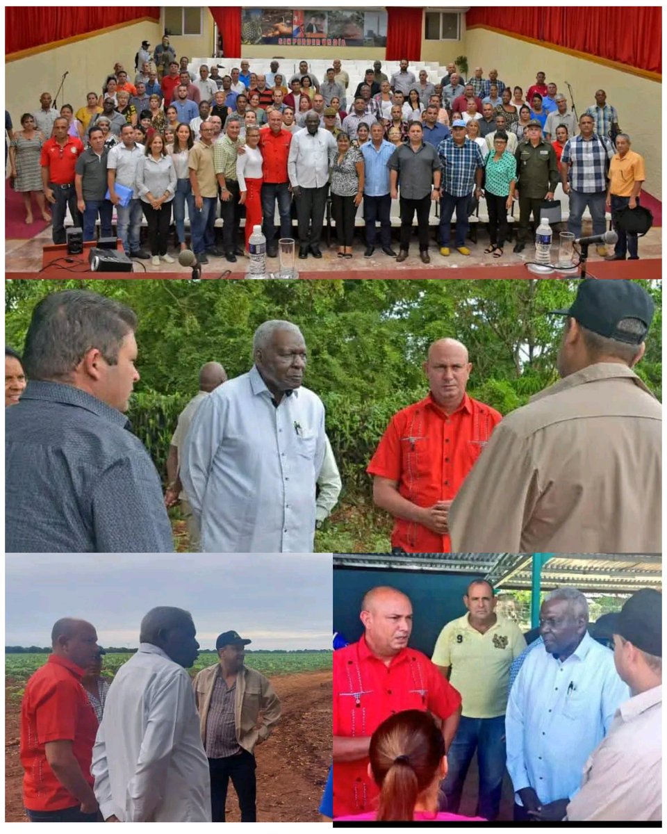 Presidente de la Asamblea Nacional Esteban Lazo recorrió áreas de la empresa La #Cuba y su mercado en #CiegodeÁvila.  Además informó al Consejo de Gobierno provincial sobre la rendición de cuentas a la ANPP en el mes de diciembre. 
#SinPerderUnDía  #LatirAvileño por #Cuba