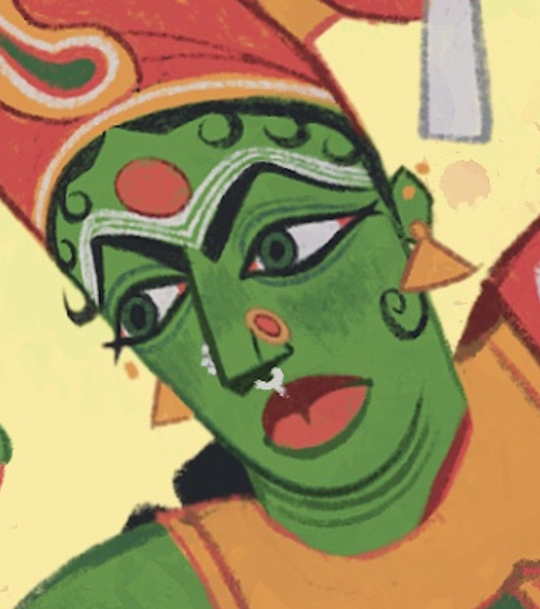 nabihaiderali's tweet image. Meenakshi — "The one with the fishlike eyes," warrior-queen of Madurai
