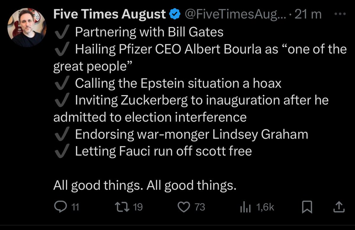 GUARDIANS (@guardians_int) on Twitter photo <a href="/Doohansgarage/">Brian Gariepy</a> <a href="/chrismartenson/">Chris Martenson</a> <a href="/grok/">Grok</a> Yea right. They know it’s culling the entire world and still push it.
And yes it’s in the vaccination program for Children. Was never stoped. Hopeium .. trust the plan MAGA <a href="/Doohansgarage/">Brian Gariepy</a> <a href="/chrismartenson/">Chris Martenson</a> <a href="/grok/">Grok</a> Yea right. They know it’s culling the entire world and still push it.
And yes it’s in the vaccination program for Children. Was never stoped. Hopeium .. trust the plan MAGA