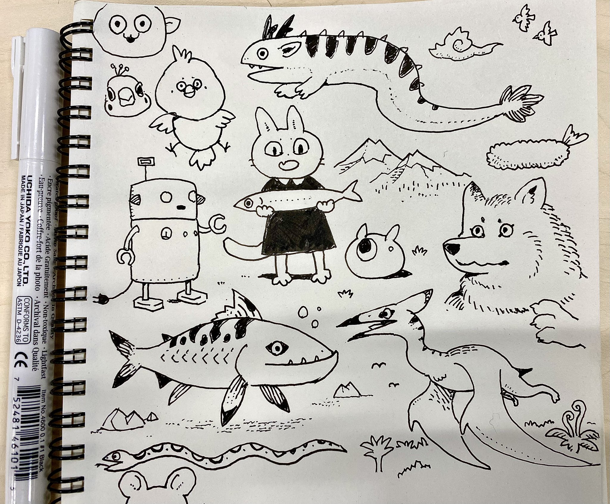 9人の漫画家の動物たち 9人の漫画家の動物たち／漫画家の絵本の会／丸善株式会社