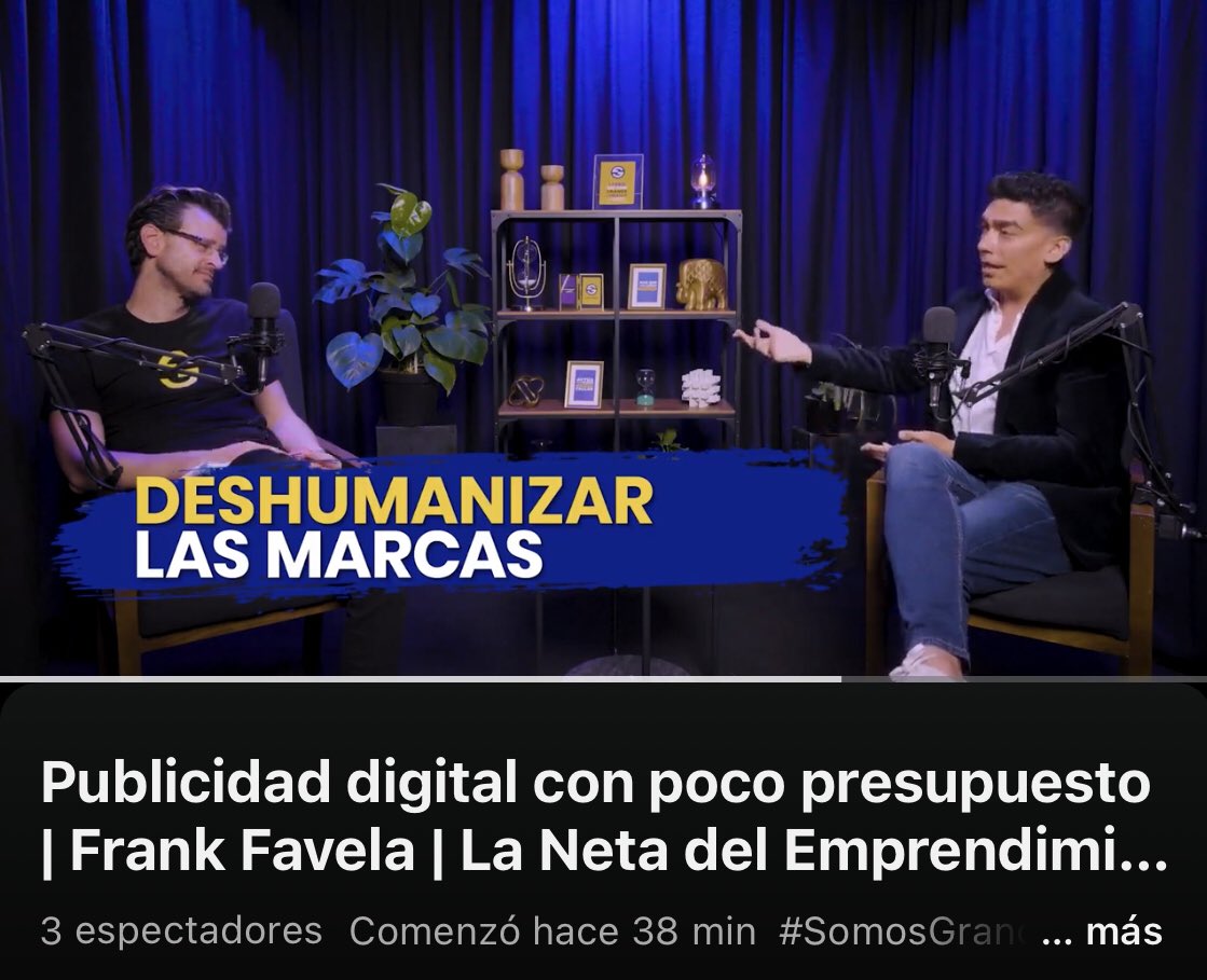Publicidad digital con poco presupuesto | Frank Favela | La Neta del Emp... youtu.be/40Fq3i5ohJc?si… vía <a href="/YouTube/">YouTube</a>