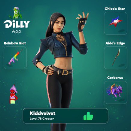 terrahallows's tweet photo. @ChicaLive I FINALLY GOT YOUR ICON SKIN AAAAHHHHH I LOVE IT SO MUCH!!!! Might be a new main skin! 👀 I’m using The Prismatic Streak Edit Style for some reason this app doesn’t have it! Cerberus looks great too! I need Rainbow Rodeo to finish the perfect loadout!!!! https://t.co/aPt5efSJBS