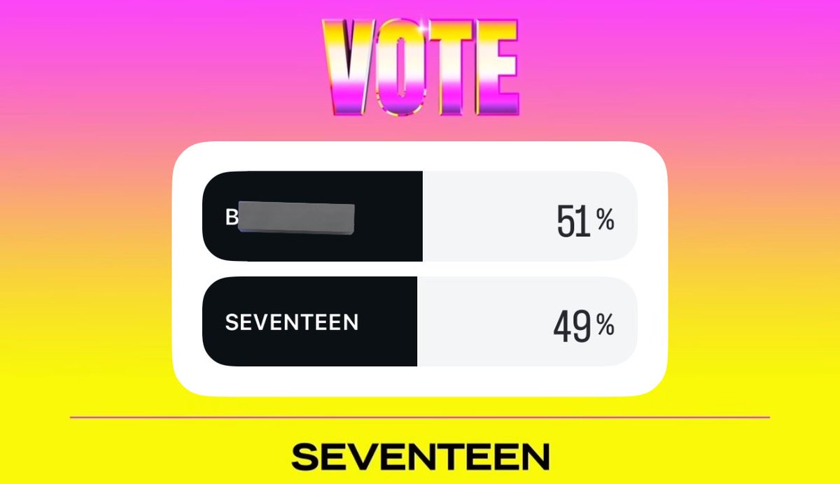 sounds_of_cheol's tweet photo. VOTE SEVENTEEN. take over now 🚨 

mtv ig story poll > click seventeen 
🗳️ https://t.co/TzoqFGfyAU https://t.co/gZm4IfSDtD